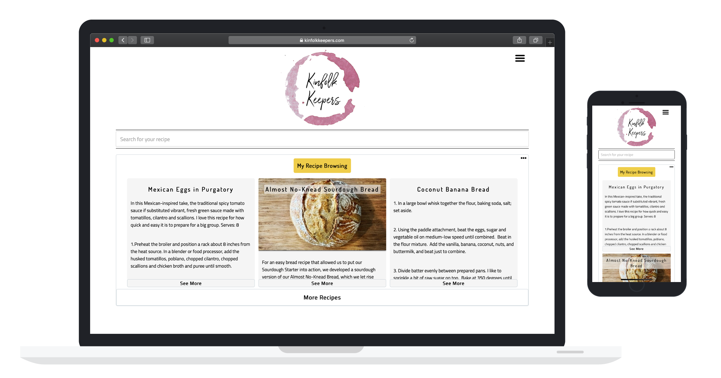 Recipe Website